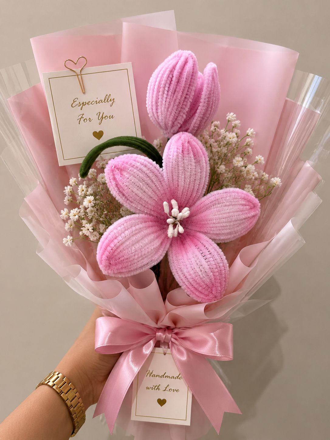 Blush Bloom Tulip-pack of 2 tulips
