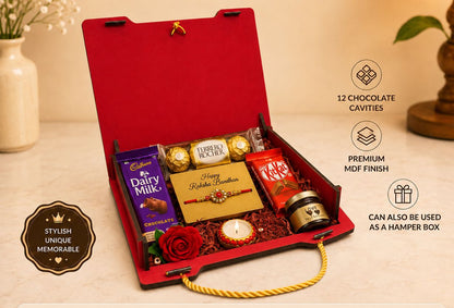 Premium Chocolate Box | Changeable Photo Frame